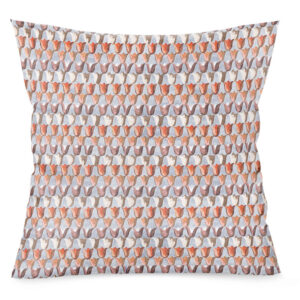 Alpine Tulip Pillow in Red Sky Palette