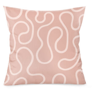 Ondulé Pillow in Prato Peach