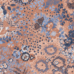 Megaflora Wallpaper in Tomato Palette