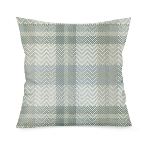 Howard's Plaid Pillow in Artichoke