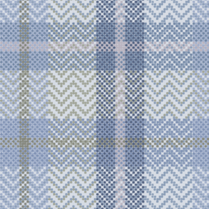 Howard's Plaid Wallpaper in Carolina Blue