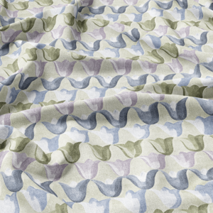 Alpine Tulip Fabric in Sweet Pea