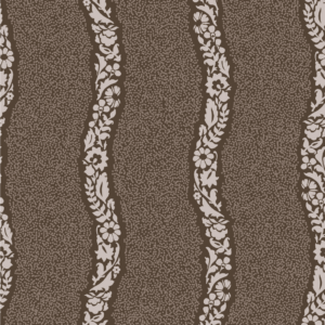 Lombard Stripe Wallpaper in Cocoa